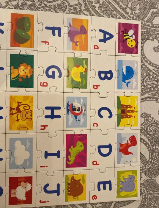 Jogo “aprendo o abecedario”