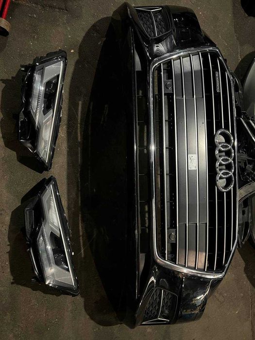 Бампер Audi A6 C8 Фары Решітка Ауді А6 Ц8 Оптика Фари Фонари Ауди А6