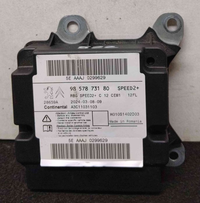 Centralina Airbag 9857873180 - PEUGEOT 208 II