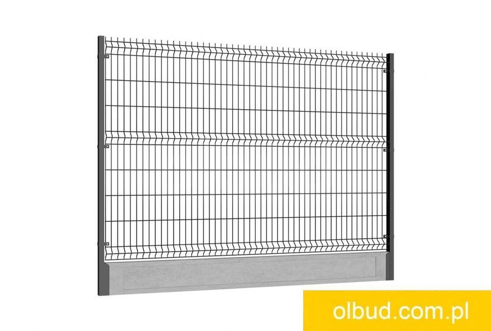 Podmurówka betonowa Bytów 25x246cm - płyta pod ogrodzenie panelowe