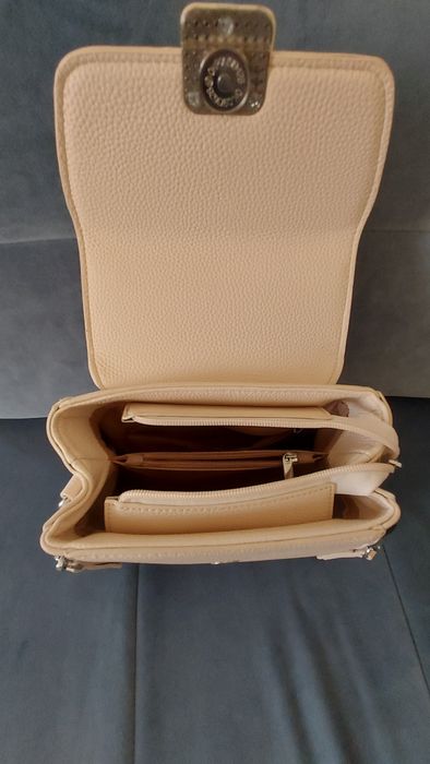 Torebka Beżowa Damska