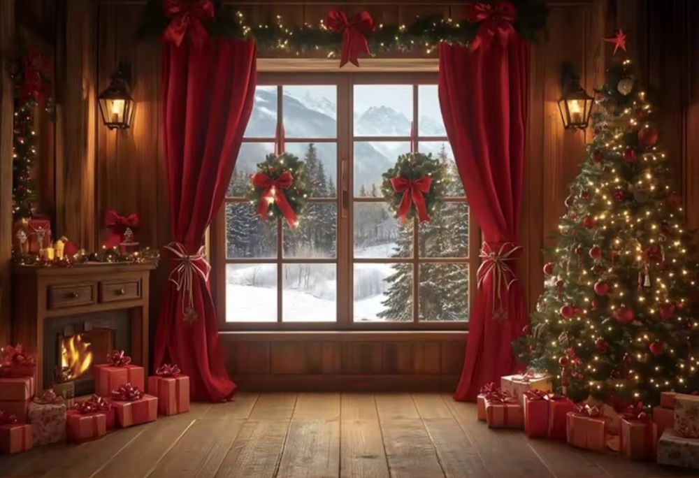 Tła fotograficzne świąteczne