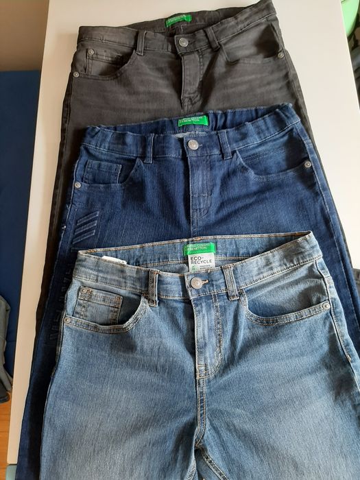 Várias Calças Ganga Benetton 11-12 anos