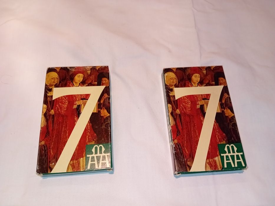 Conjunto de 2 Baralhos Jogo das 7 Famílias Museu Nacional da Arte