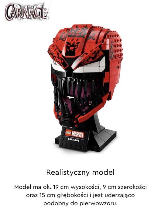 LEGO Marvel Super Heroes - Carnage 76199 IDEALNY