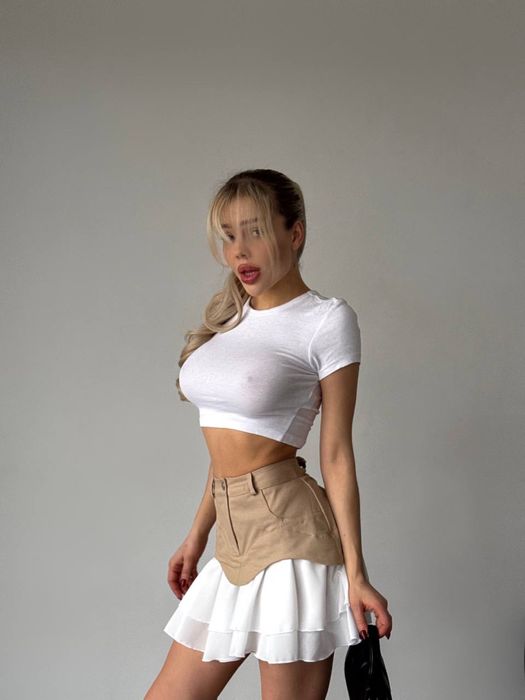 Спідниця жіноча із воланами