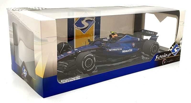 Solido 1/18 - Williams FW46 L.Sargeant #2 Saudi Arabian GP 2024