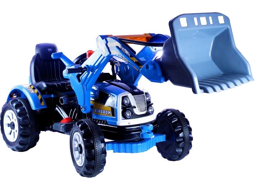 Mocny TRAKTOR z łyżką KINGDOM 45W
