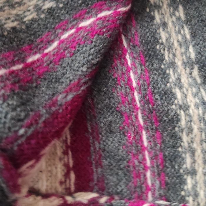 Ponczo wool & angora