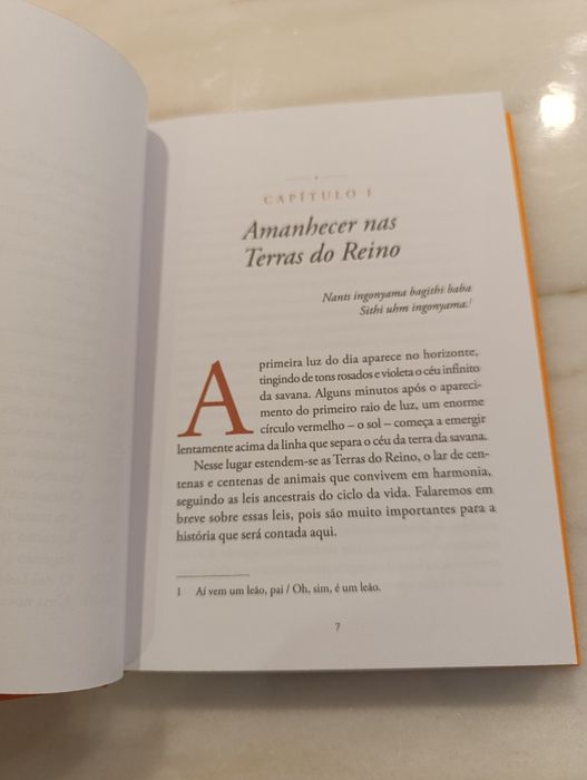 Livro  O rei leão da Disney