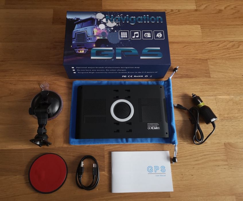 GPS 9" Autocaravana com iGO Primo - Europa 2025