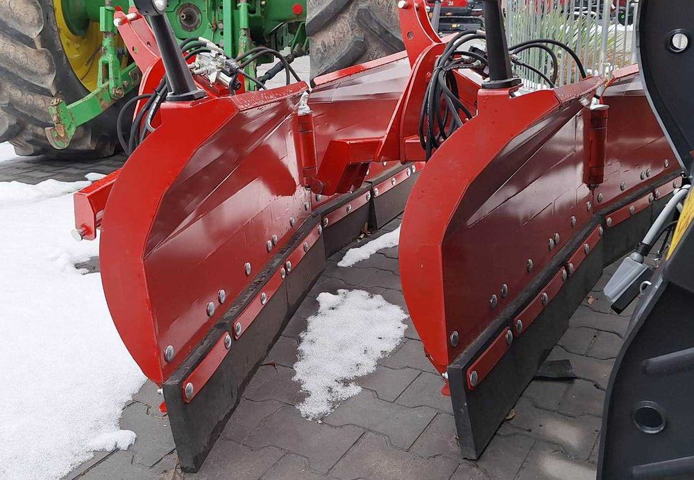 Pług do traktorka  Hydro-Masz 2.2 m typu V - nie SAMASZ PRONAR