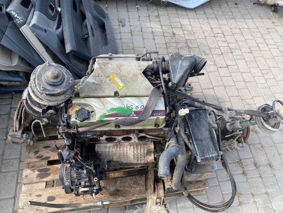 Двигатель mitsubishi galant 03-12 2.4 4G69 мотор шрот