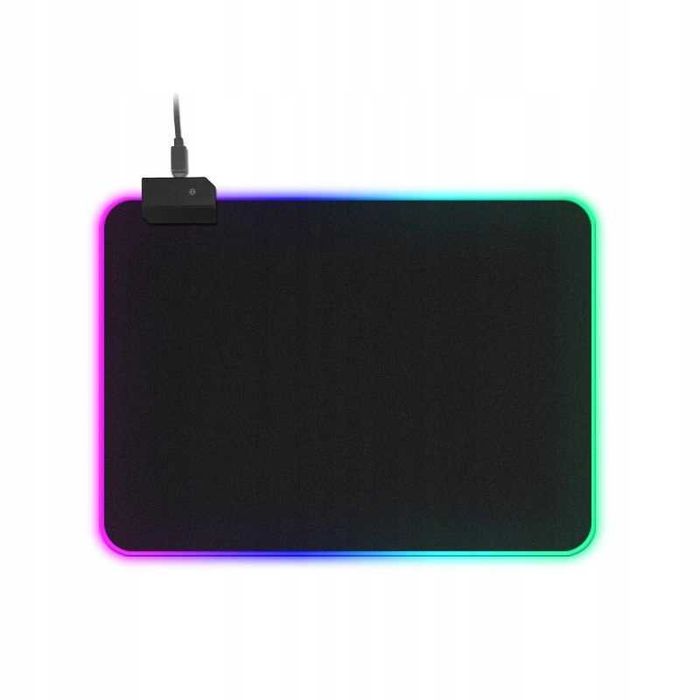 Gamingowa podkładka pod myszkę i klawiaturę dla graczy RGB LED