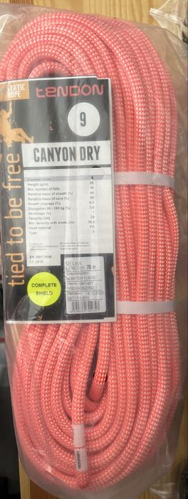 Lina canyon dry 9 mm 70 m