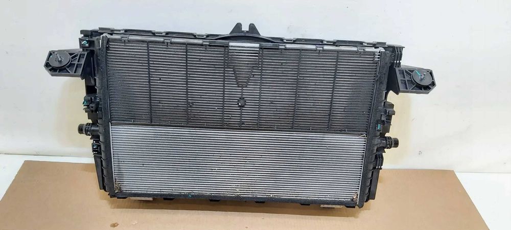 Tesla 3 Y рест дорест касета радіаторів радіатор люверс дифузор