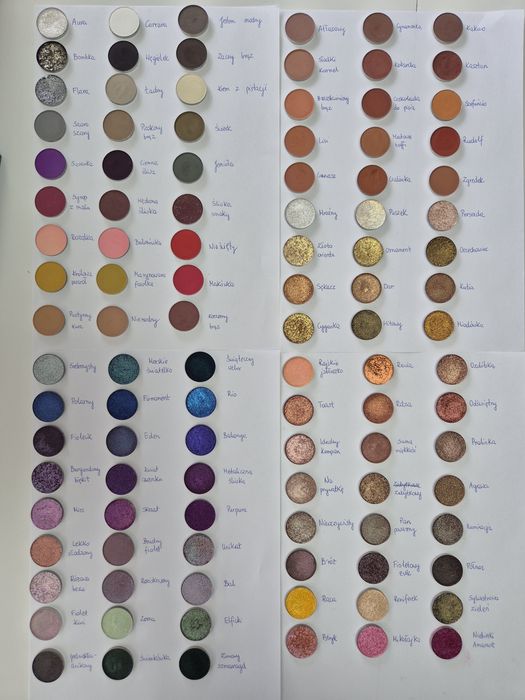 Glamshop cienie pojedyncze