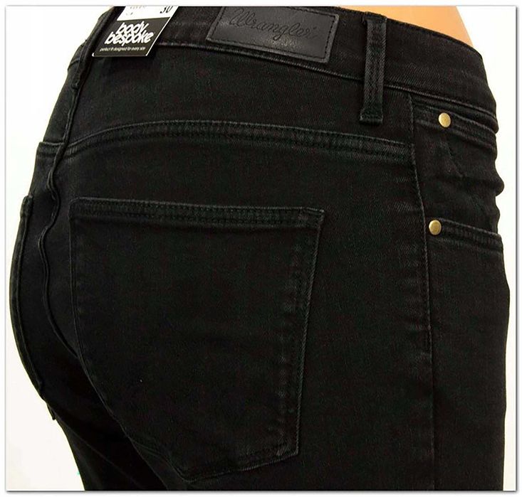 Spodnie damskie Wrangler High Slim Total Eclipse W26 L32