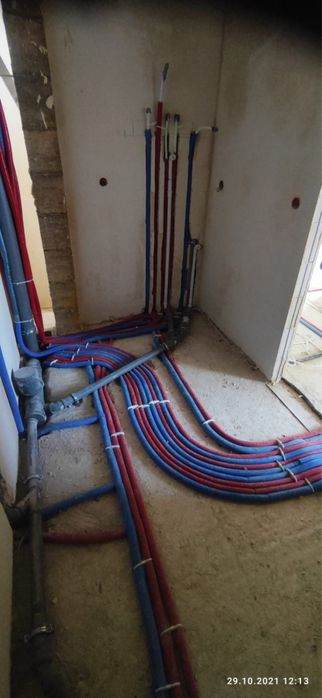 Hydraulik:  montaż instalacji CO/Wod-Kan, ogrzewanie podłogowe