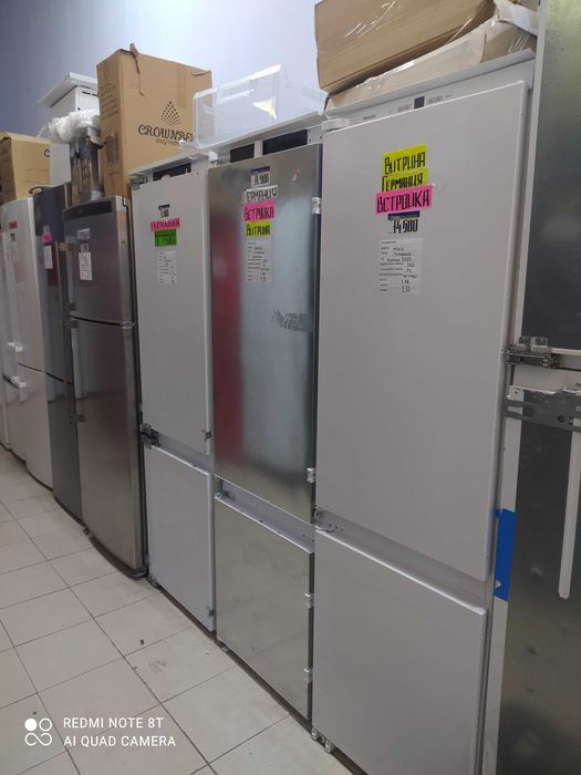 Встроенные холодильники Miele 6754 из Европы.