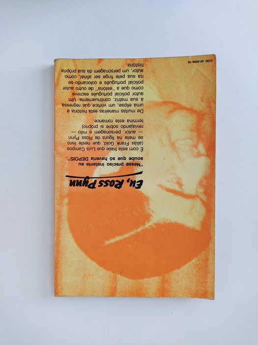 Livro "Eu Ross Pynn" Frank Gold