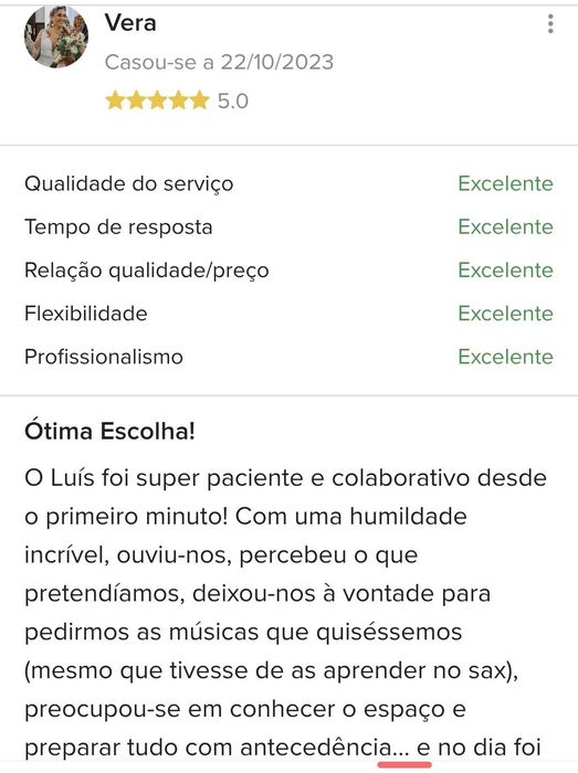 Saxofonista para todo o gênero de Eventos