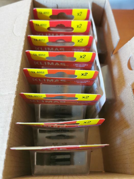 Końcówka TORX TX-40 25 mm / 2 szt KLIMAS .