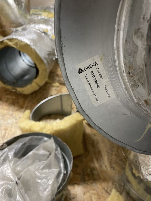 Tlumik akustyczny rekuperacja