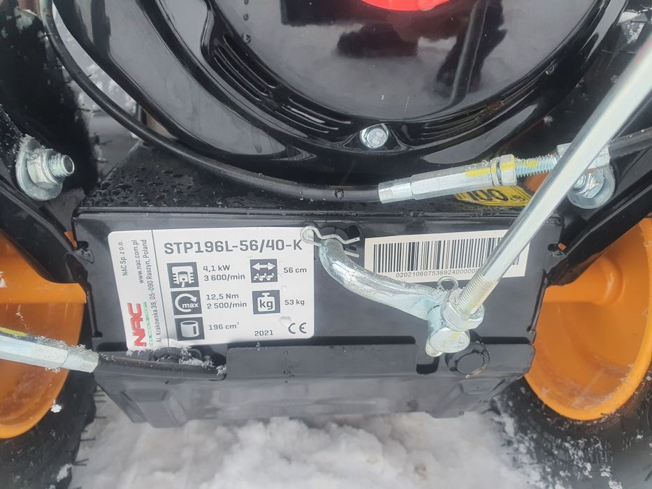 Odśnieżarka spalinowa nac st196l-56 40k
