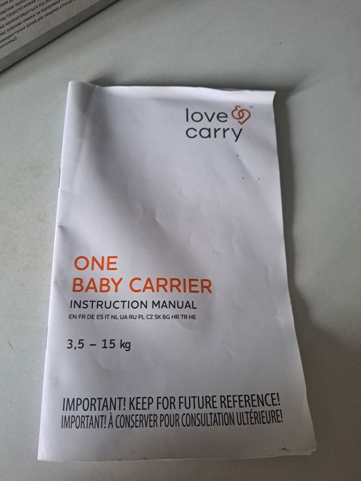 Продам эрго рюкзак "туман" fog love and carry 0+
