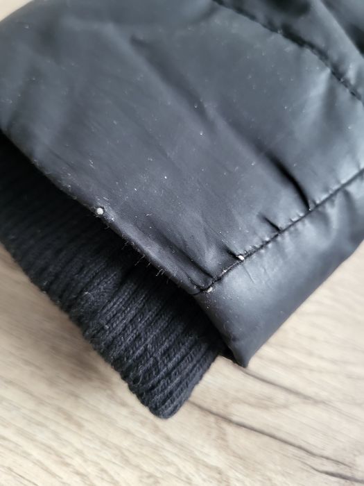 Tommy Hilfiger M 38 kurtka zimowa futerko kaptur puchowa