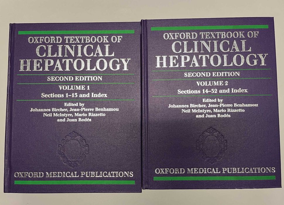 Oxford Textbook of Clinical Hepatology 2nd edition - 2 volumes - novo