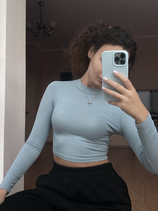 Блактиний вкорочений лонг