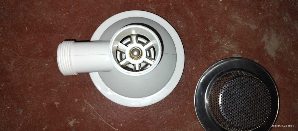 Єврозлив з сіткою для кухні, ціна за все.