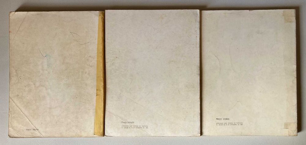 Livros Escolares de História Antigos (preço unitário)
