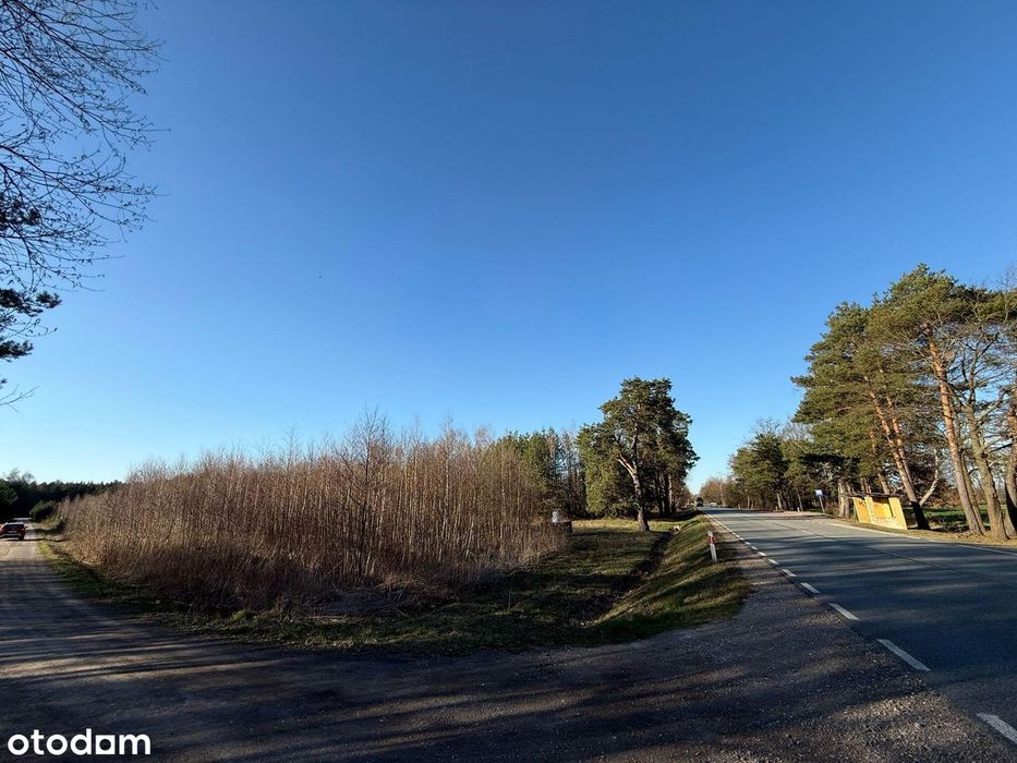 Działki budowlane przy trasie nr.  50