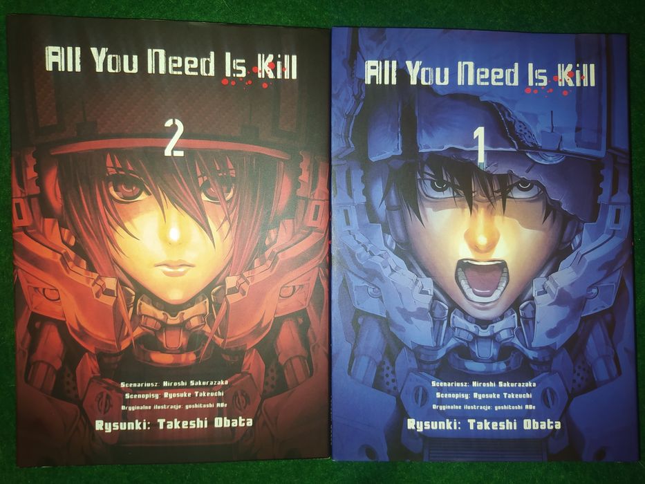 Manga All You Need Is Kill 1, 2 (całość) - Obata, Sakurazaka, Takeuchi