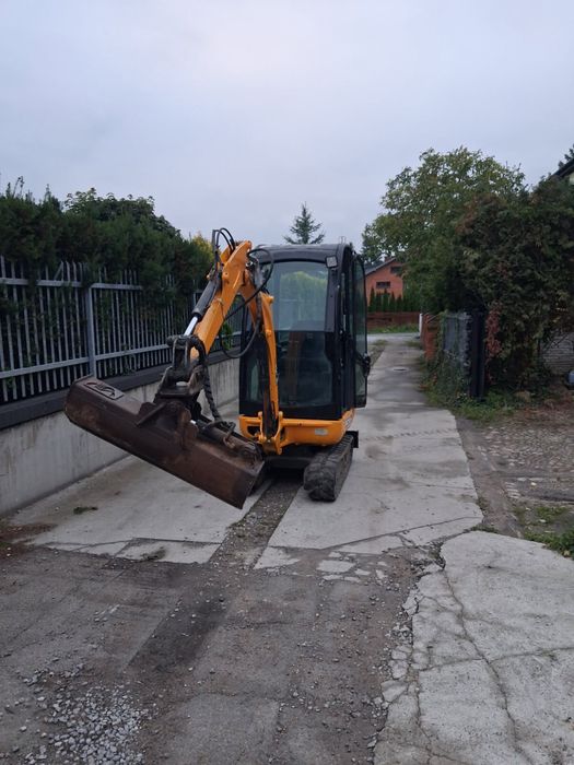 Minikoparka JCB 8016 koparka 2012