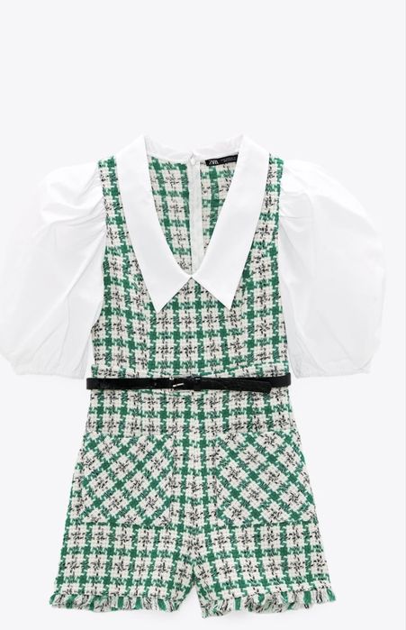 Твідовий комбінезон zara