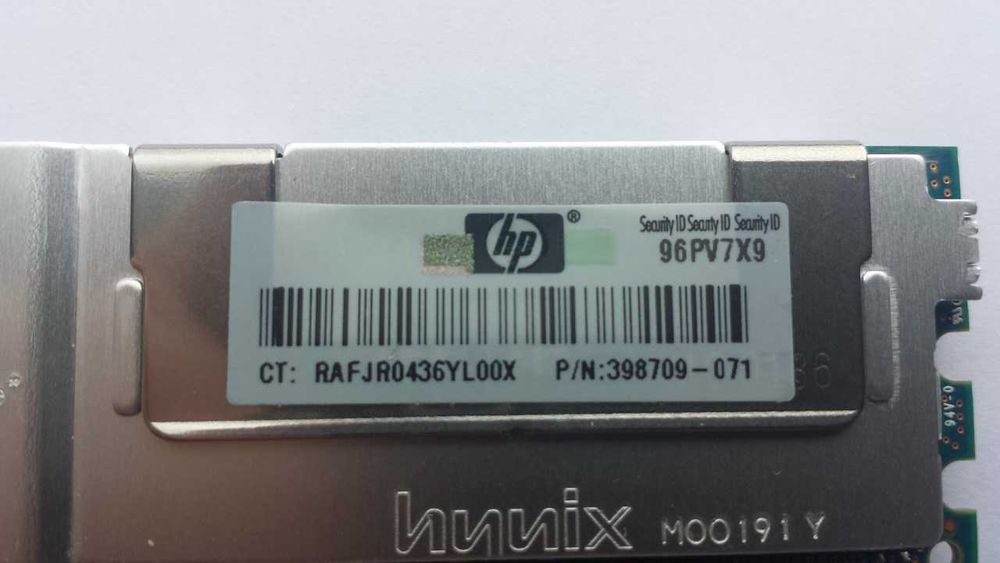 8GB FB DIMM PC2-5300F ecc reg DDR2 667MHz