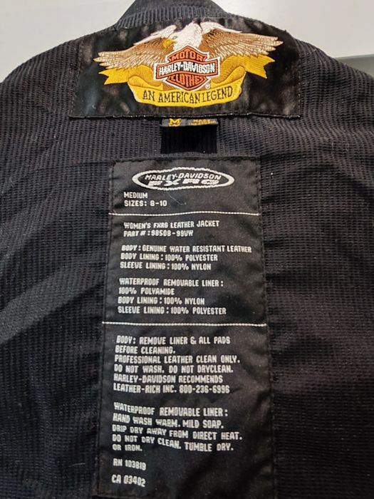 Oryginalna  Kurtka Leather Jacket Harley Davidson Size M jaknowa