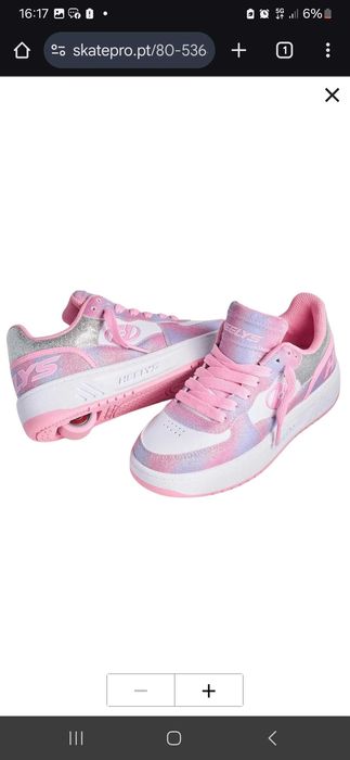 Tenis com rodas menina