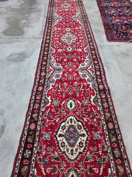 Chodnik  dywan wełniany 620 x 84 cm orientalny czerwony #839 Stylowy Węgrów