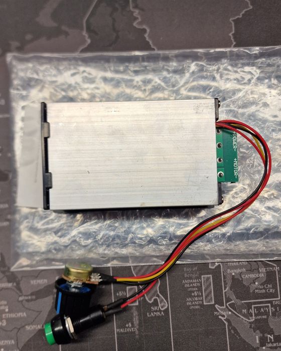 Regulator obrotów prędkości silnika PWM