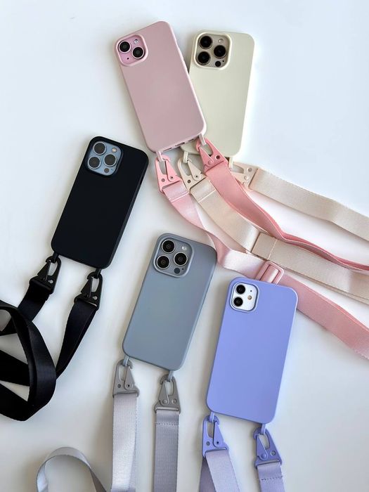 Чохол чехол crossboby кросбоди шнурку iphone 16 pro max айфон про макс