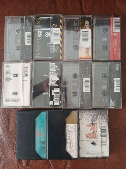 Cassetes de musica vintage Bandas famosas