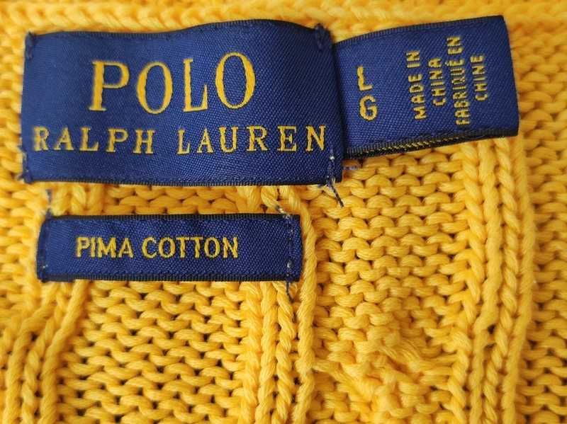 - Polo Ralph Lauren - Markowy sweter r. M / L