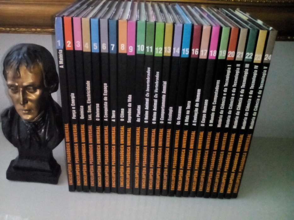 Enciclopédia 24 livros faça a energia , química, Luz som eletricidade