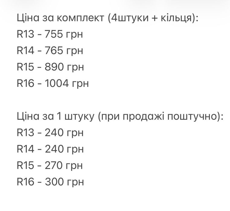 Ковпаки на колеса універсальні колпаки на диски