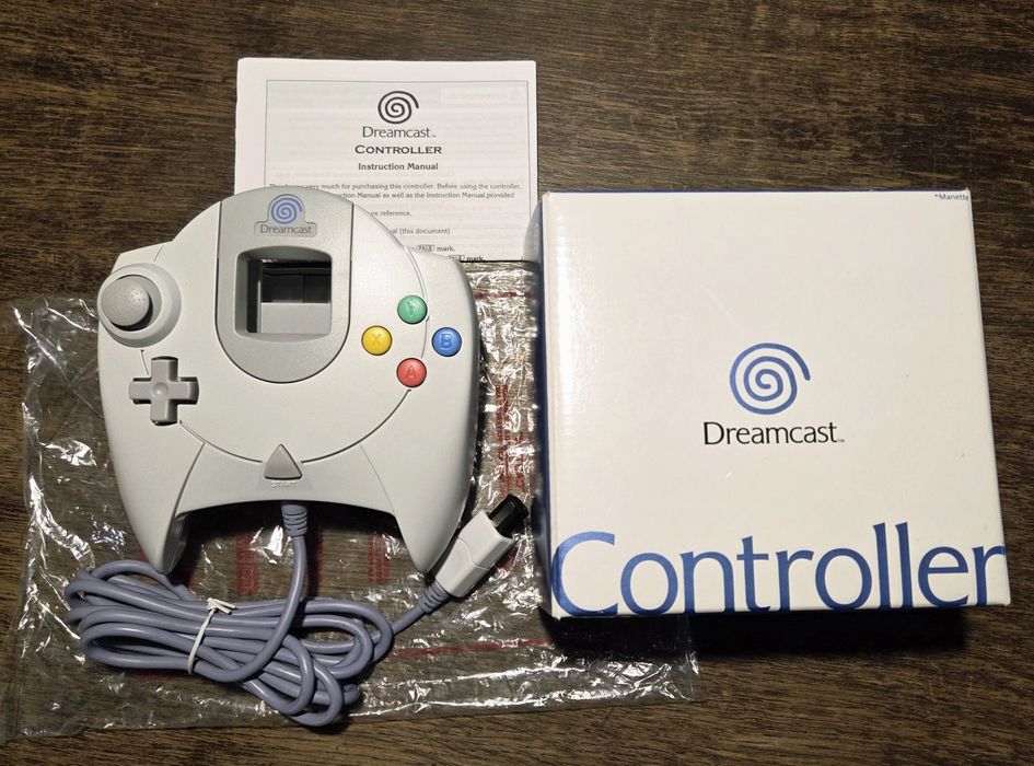 Sega Dreamcast Controller - NOWY / Kolekcjonerski | Komplet CIB | PAL